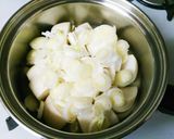 ⅲカブの豆乳スープ作り方2写真
