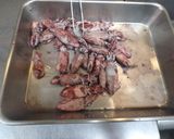 若イカのペペロンチーノ風イカ墨パスタ作り方3写真