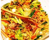 旨旨シリーズ！泥んこ焼きそば作り方5写真