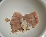 豆腐と片栗粉でふわもち☆鶏胸肉のつくね風作り方3写真