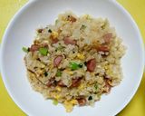 冷ご飯で☆卵 小ネギ ウインナーの炒飯♡作り方5写真