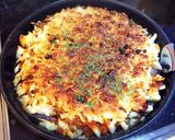 茄子とじゃが芋のミートチーズ焼作り方4写真