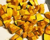 豚肉とかぼちゃの甘辛炒め作り方1写真