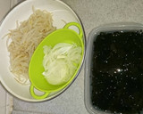 節約！モヤシとわかめのさっぱり酢の物！作り方1写真