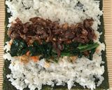 我が家の恵方巻☆ビビンバ風 太巻き作り方13写真