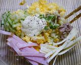 簡単！恵方巻(サラダ太巻き)作り方1写真