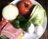 お腹に優しいシュクシュカもどき。作り方1写真