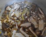 温か♪白菜 きのこと蒟蒻の洋風*ソース煮作り方5写真