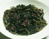 ほたるいかのイカスミパスタ作り方15写真