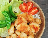 簡単節約☆鶏胸肉の揚げない塩唐揚げ。作り方12写真