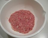 簡単スピーディー☆ハンバーグ作り方1写真