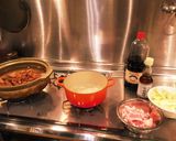豚玉ははつゆあんかけうどん作り方1写真