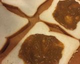 カレーの残りで。チーズカレーホットサンド作り方1写真