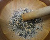ほうれん草の味噌ナッツごま和え作り方4写真