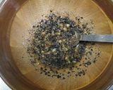 ほうれん草の味噌ナッツごま和え作り方5写真