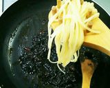 ほたるいかのイカスミパスタ作り方14写真