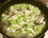 大根と鳥もも肉のスープ♪柚子胡椒風味作り方5写真