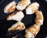 マッシュポテトがあまったら鶏ムネロール♡作り方2写真