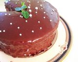 生チョココーティングケーキ♡HMで！作り方13写真