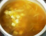 コーンとお豆腐のコンソメスープ★作り方7写真