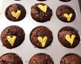 材料3つ♫かんたんチョコケーキ♫作り方7写真