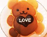 抱きしめたい❤テディベアホットケーキ❤作り方7写真