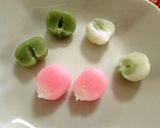 節分・ひな祭りに♡三色団子で飾り作り方2写真