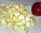 我が家の定番♪メープル風味のりんご煮作り方1写真