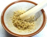 ねぎ巻きひとくちカツ・胡麻味噌風味作り方1写真