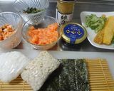 もち麦de恵方巻作り方1写真
