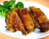 鶏手羽の柚子胡椒照り焼き作り方7写真