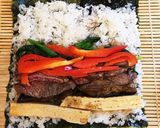 デパ地下風 フォアグラ&牛肉 太巻き寿司作り方5写真