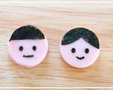 ひな祭り＊卵焼きdeお雛さま♪キャラ弁作り方2写真