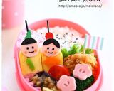 ひな祭り＊卵焼きdeお雛さま♪キャラ弁作り方5写真