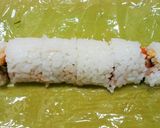 犬ご飯　海苔なし巻き寿司作り方9写真