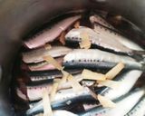 骨まで柔らか~、いわしの煮物( ´∀｀)作り方3写真