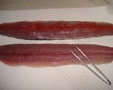 絶品☆秋刀魚の葱梅巻き☆作り方2写真