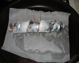 絶品☆秋刀魚の葱梅巻き☆作り方4写真
