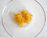 電子レンジで　杏さつま芋もち作り方3写真