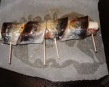 絶品☆秋刀魚の葱梅巻き☆作り方5写真
