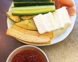 デパ地下風いくら&クリームチーズ 太巻き作り方1写真
