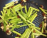 春菊の中華炒め作り方2写真
