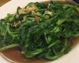 春菊の中華炒め作り方5写真