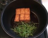 豆苗と厚揚げのさっと煮作り方3写真