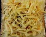 うまっ♡ゆで卵 カニカマ チーズトースト作り方5写真