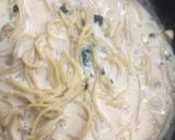 フリーズドライ味噌汁で豆乳スパゲッティ！作り方4写真