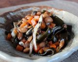 レンジで！節分豆と片口イワシの炊き合わせ作り方4写真