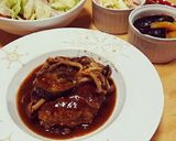 煮込みハンバーグ作り方2写真