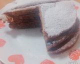簡単☆ココアバナナホットケーキ♡作り方5写真