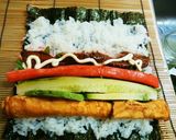 さんま缶で作る恵方巻き作り方3写真